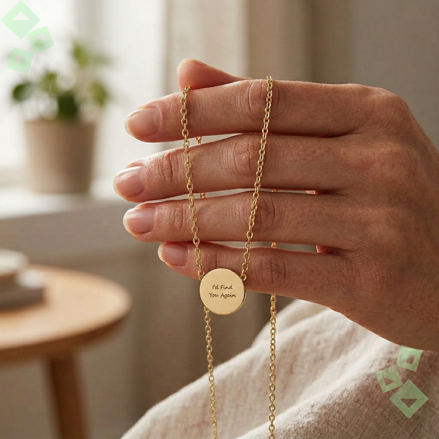 Mini Circle Necklace Engraving, Personalized Name Necklace with Round Pendant, Custom Word Necklace, Minimalist Jewelry Gift for Her