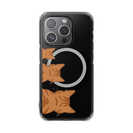 Cat Stack Magnetic | MagSafe® Clear Impact Case