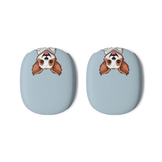 Terrier Puppy AirPods Max Case | Upside-Down Dog Design | Cute Protective Cover for Apple AirPods Max