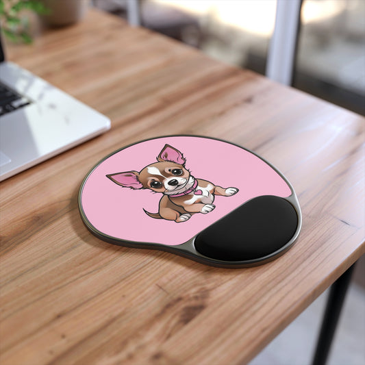Click in Comfort & Cuteness | Chihuahua Ergonomic Mouse Pad