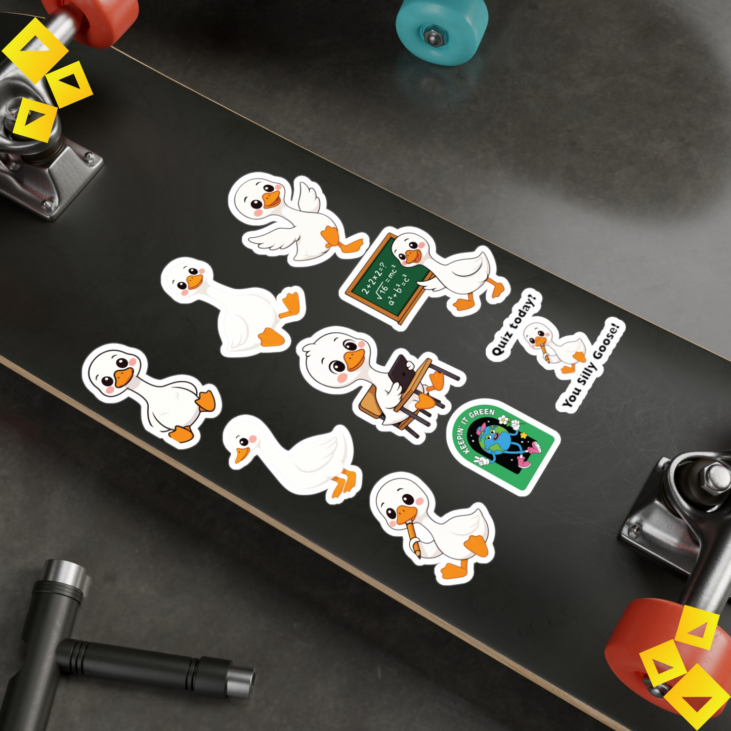 Silly Goose Sticker Sheet