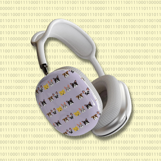 Puppy Print Headphone Cover