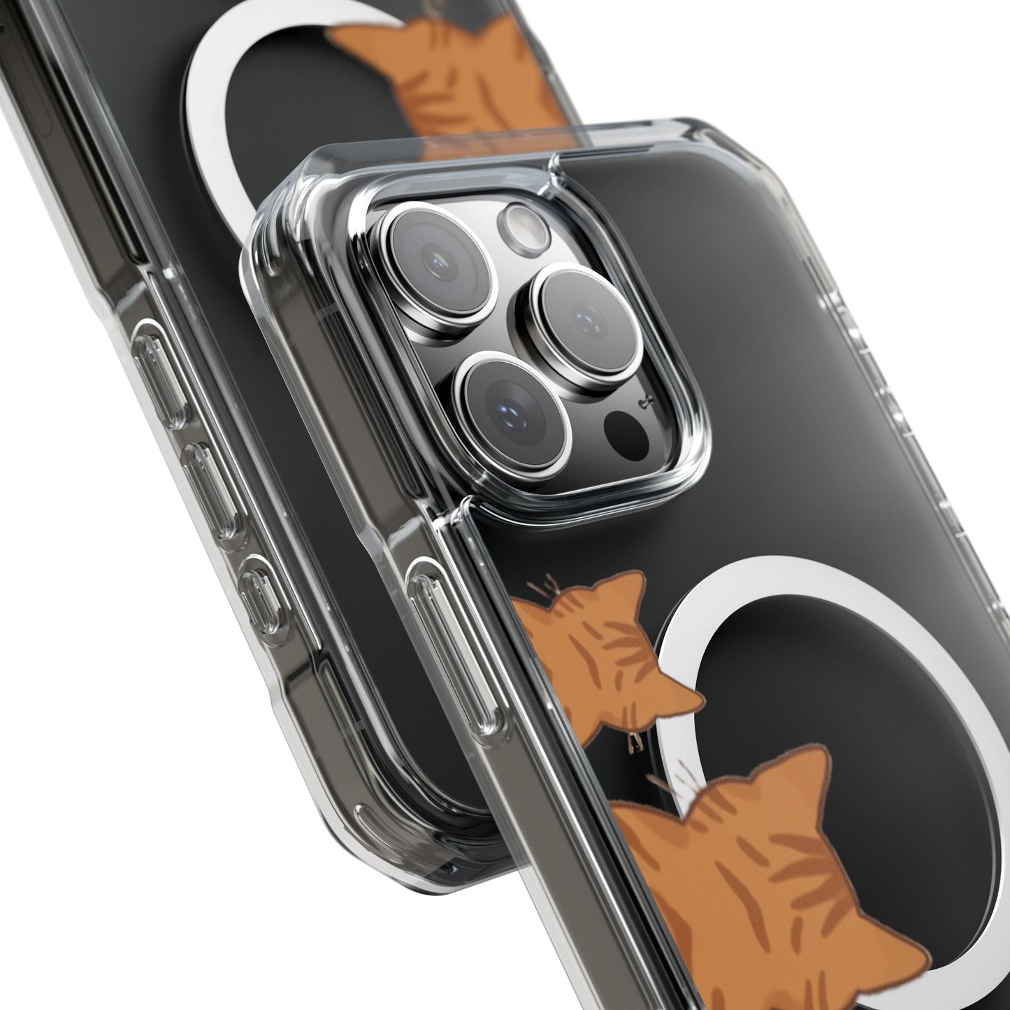 Cat Stack Magnetic | MagSafe® Clear Impact Case