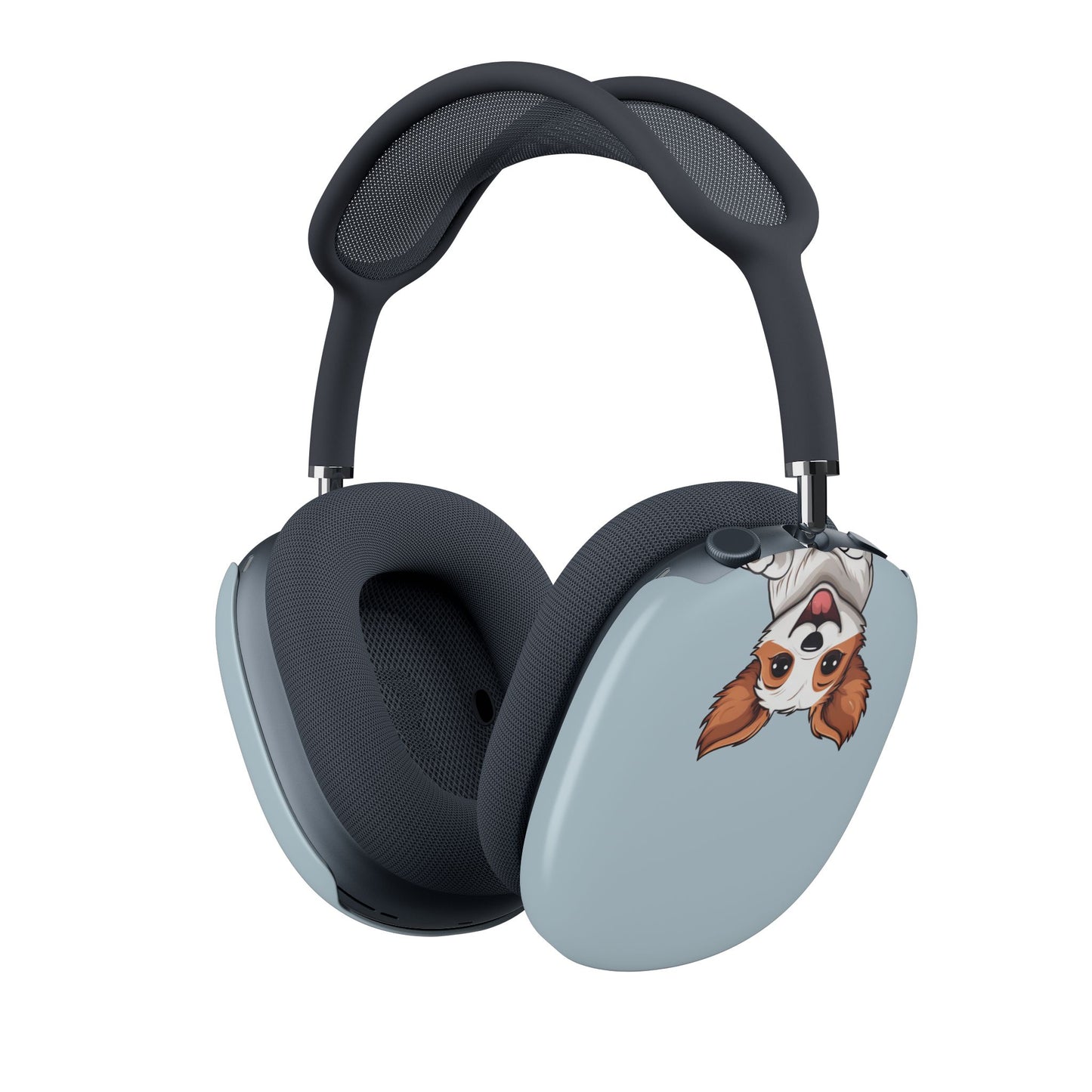 Terrier Puppy AirPods Max Case | Upside-Down Dog Design | Cute Protective Cover for Apple AirPods Max