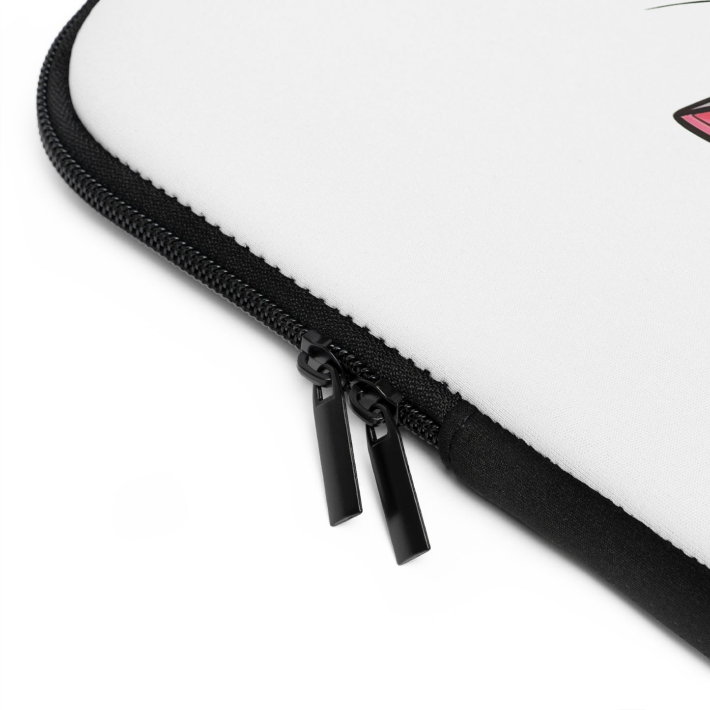 Peek-a-Meow Protection | Cute Gray Cat Laptop Sleeve for Work & Play