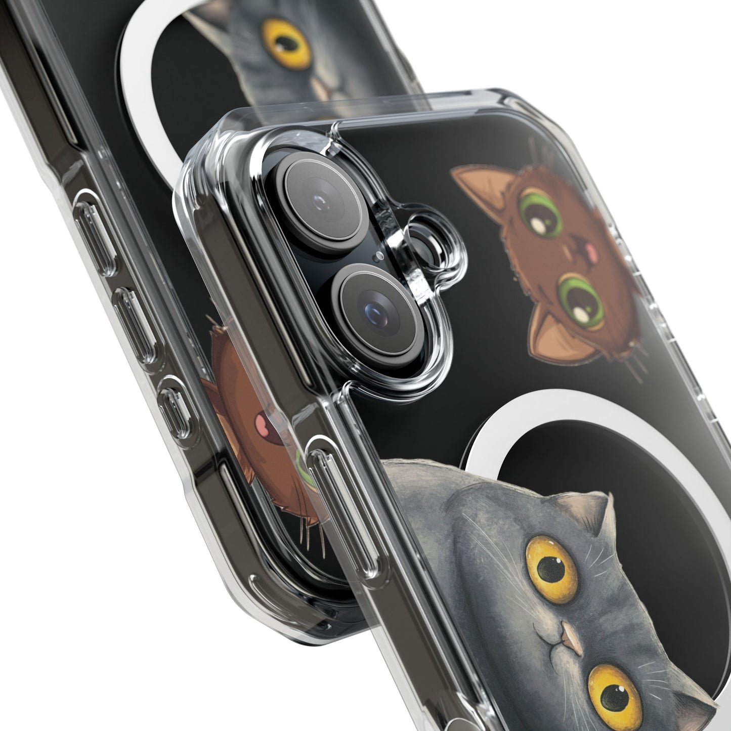 Peek-a-Cat Impact Case | MagSafe® Cute Kitty Design