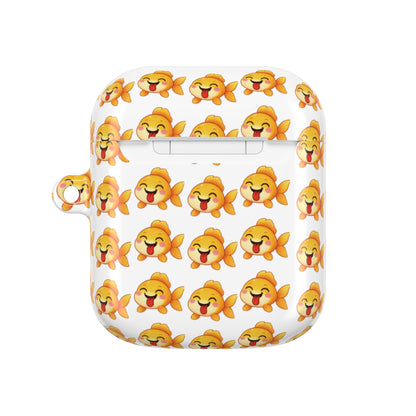 Cute Goldfish AirPods® Case | Protective Fish-Themed Cover for AirPods Pro, Gen 1 & 2 | Funny Orange Fish Pattern | Gift for Pet Lovers