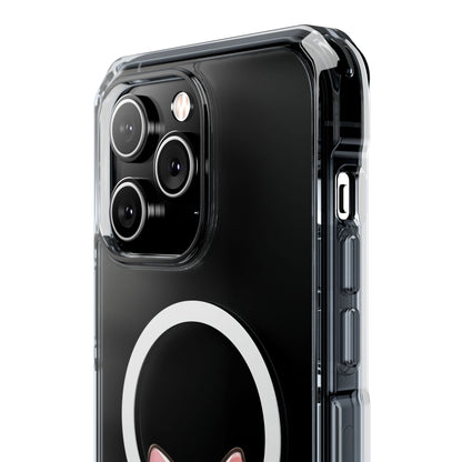MagSafe® Cat-titude | Magnetic Clear Impact Case | Cute Calico Kitty Design