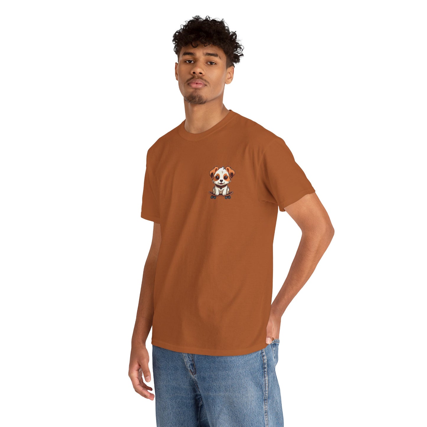 Jack Russell Terrier Skateboard Tee | Minimalist Dog Lovers Shirt