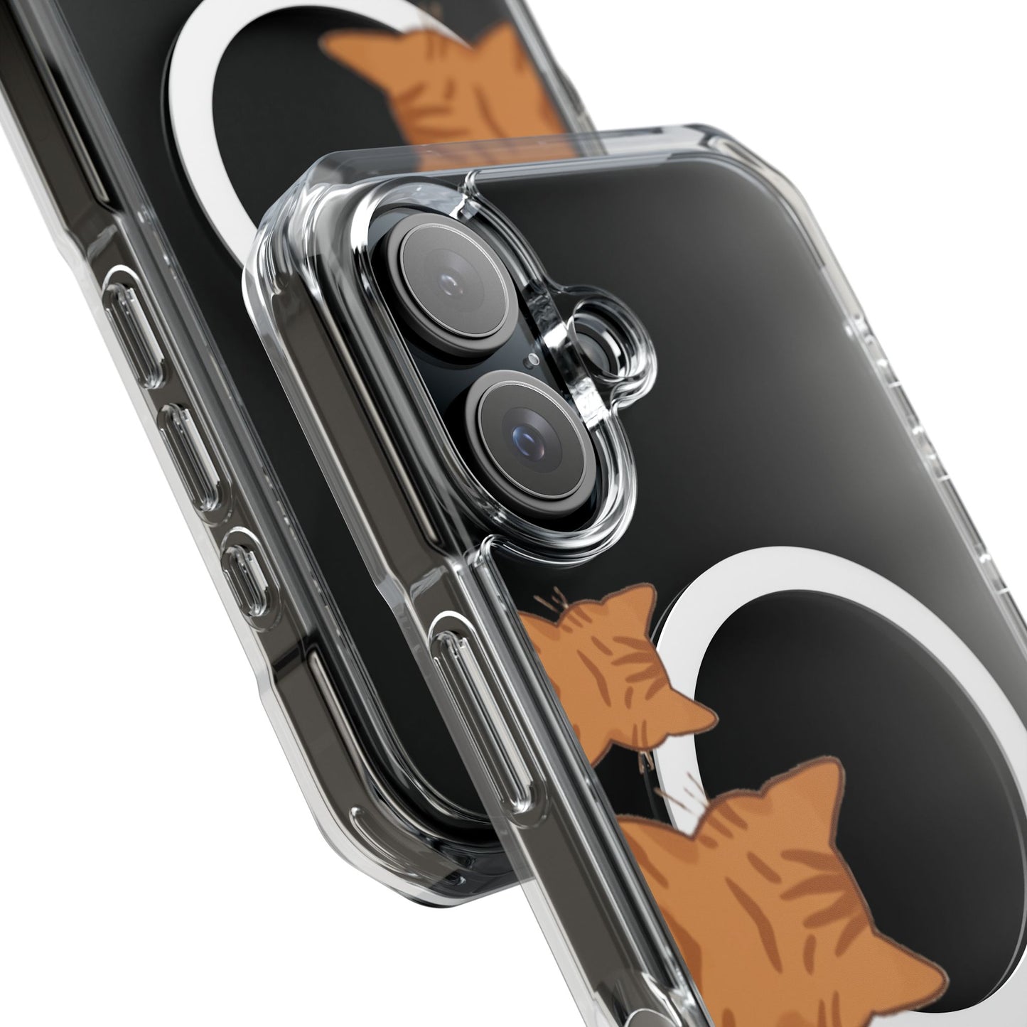 Cat Stack Magnetic | MagSafe® Clear Impact Case