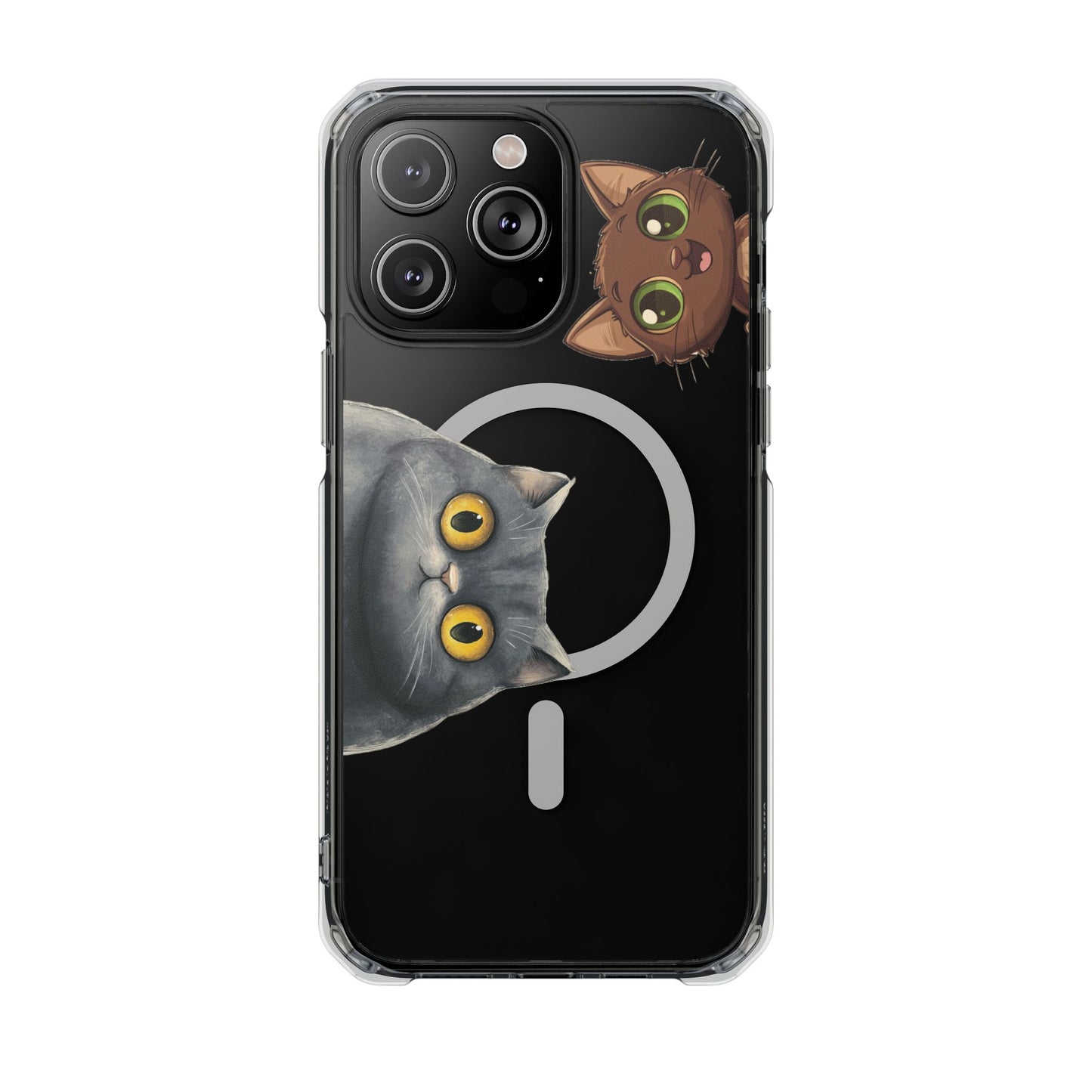 Peek-a-Cat Impact Case | MagSafe® Cute Kitty Design