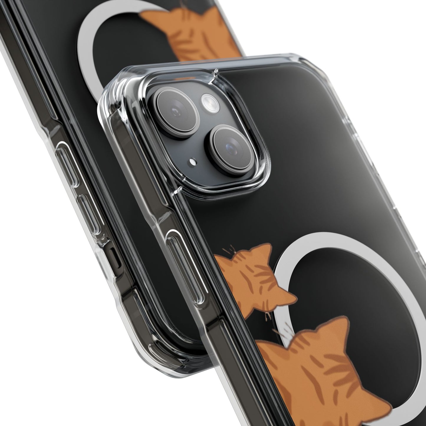 Cat Stack Magnetic | MagSafe® Clear Impact Case