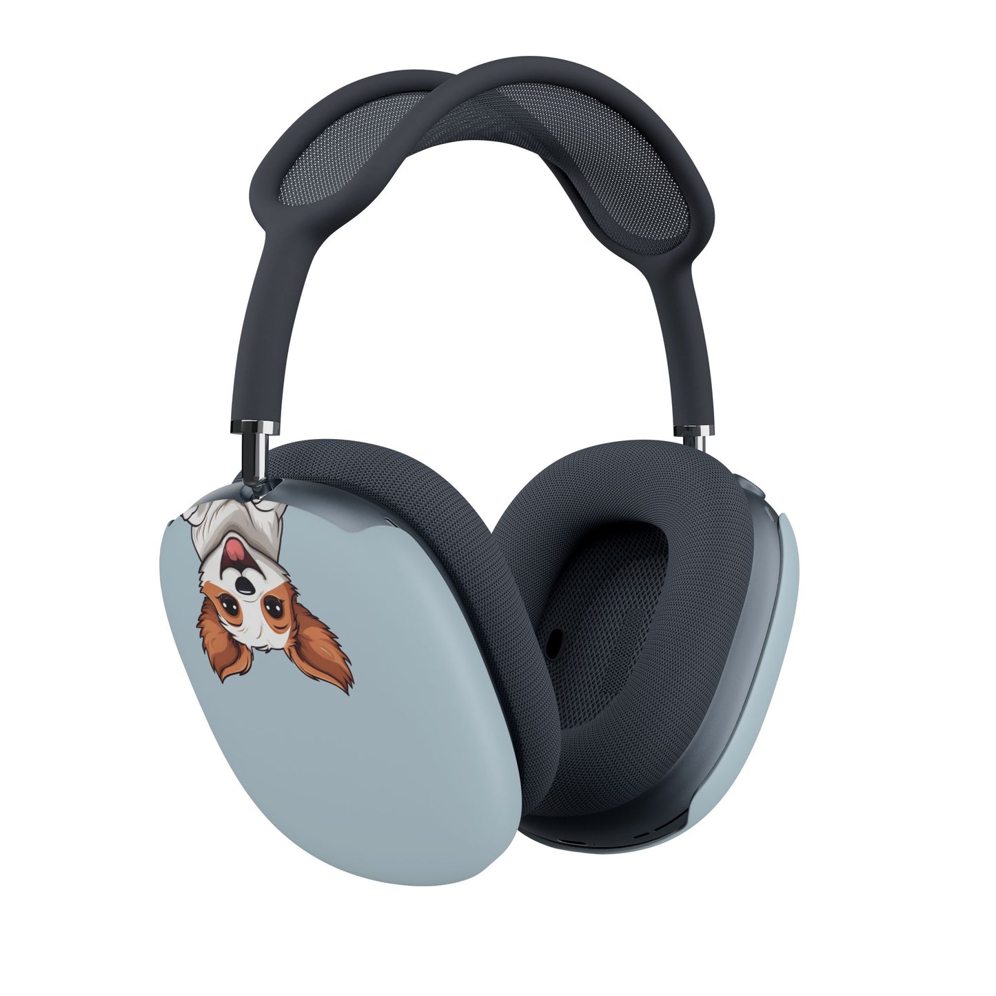 Terrier Puppy AirPods Max Case | Upside-Down Dog Design | Cute Protective Cover for Apple AirPods Max