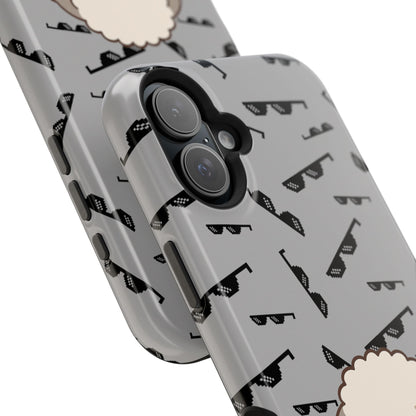 Cute Dog Magnetic Phone Case | Pet Lover Gift | Stylish Tough Cover | Cartoon Dog Print | MagSafe Compatible | Fun Phone Accessory