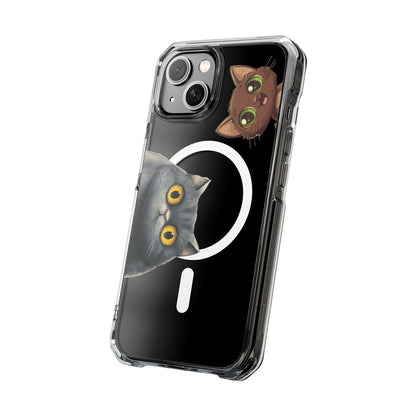 Peek-a-Cat Impact Case | MagSafe® Cute Kitty Design