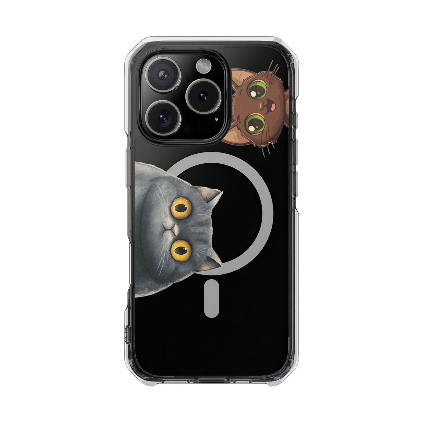 Peek-a-Cat Impact Case | MagSafe® Cute Kitty Design