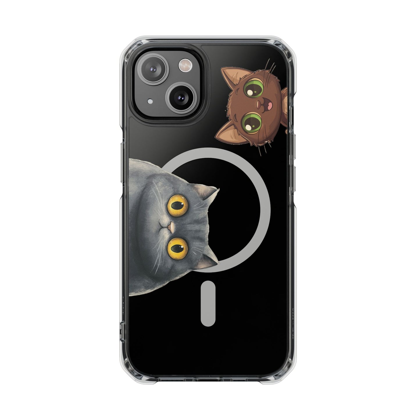 Peek-a-Cat Impact Case | MagSafe® Cute Kitty Design