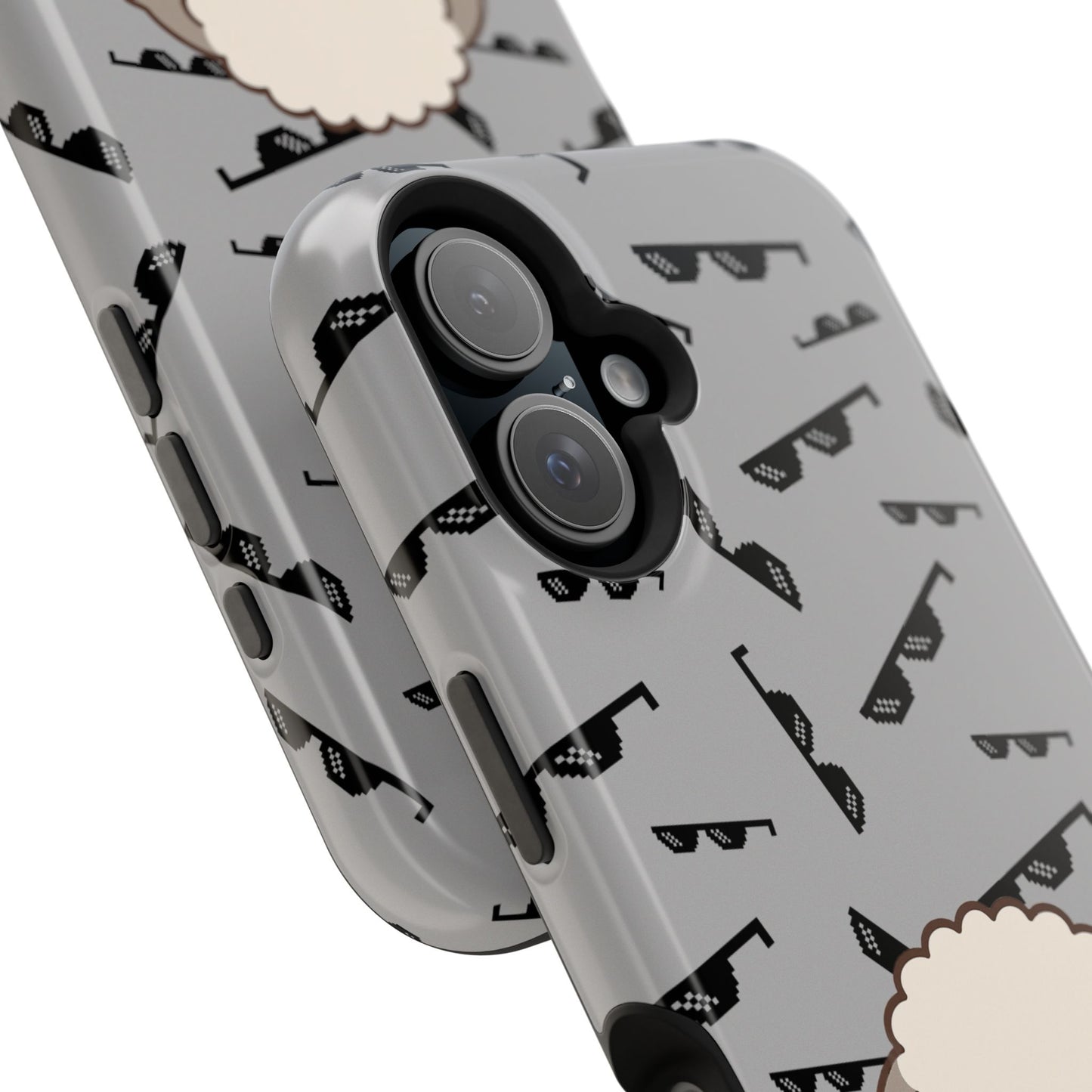 Cute Dog Magnetic Phone Case | Pet Lover Gift | Stylish Tough Cover | Cartoon Dog Print | MagSafe Compatible | Fun Phone Accessory