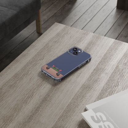 Phone Cases With Cute Cat Design - Clear Silicone Phone Cases Samsung and iPhone