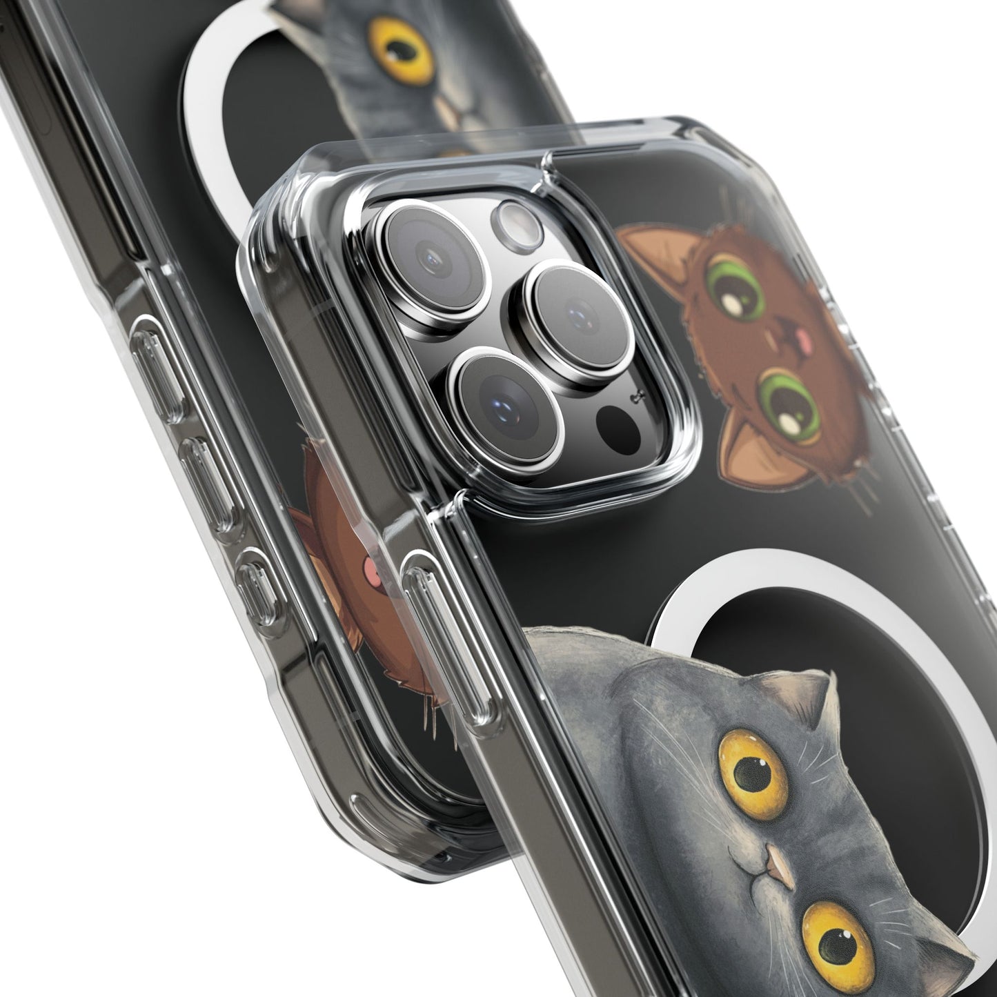 Peek-a-Cat Impact Case | MagSafe® Cute Kitty Design