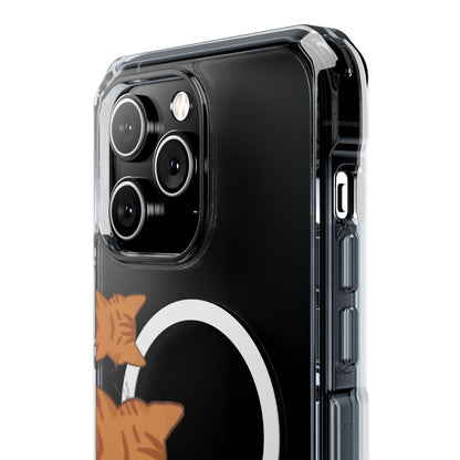 Cat Stack Magnetic | MagSafe® Clear Impact Case