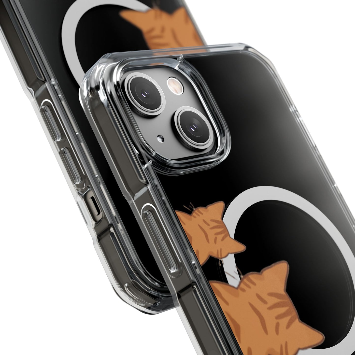 Cat Stack Magnetic | MagSafe® Clear Impact Case