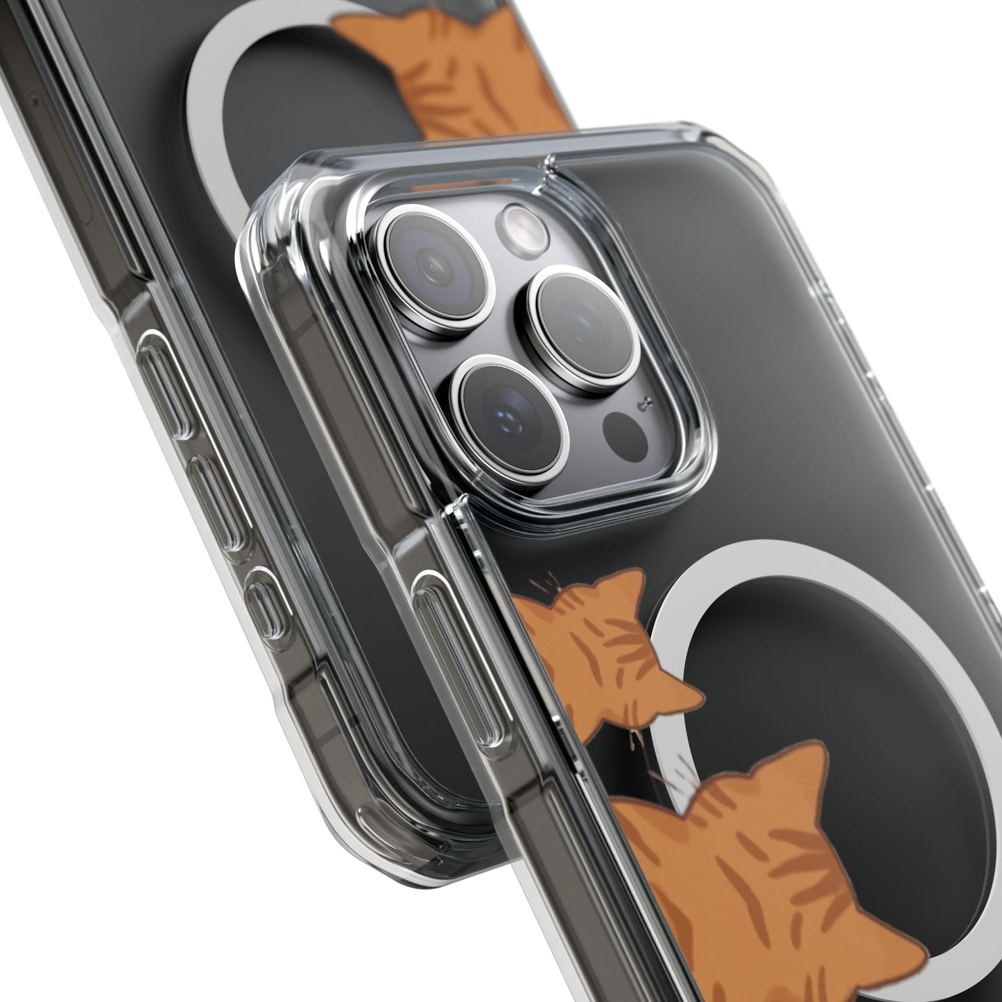 Cat Stack Magnetic | MagSafe® Clear Impact Case