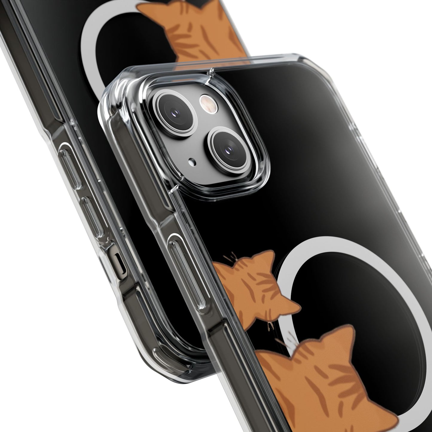 Cat Stack Magnetic | MagSafe® Clear Impact Case