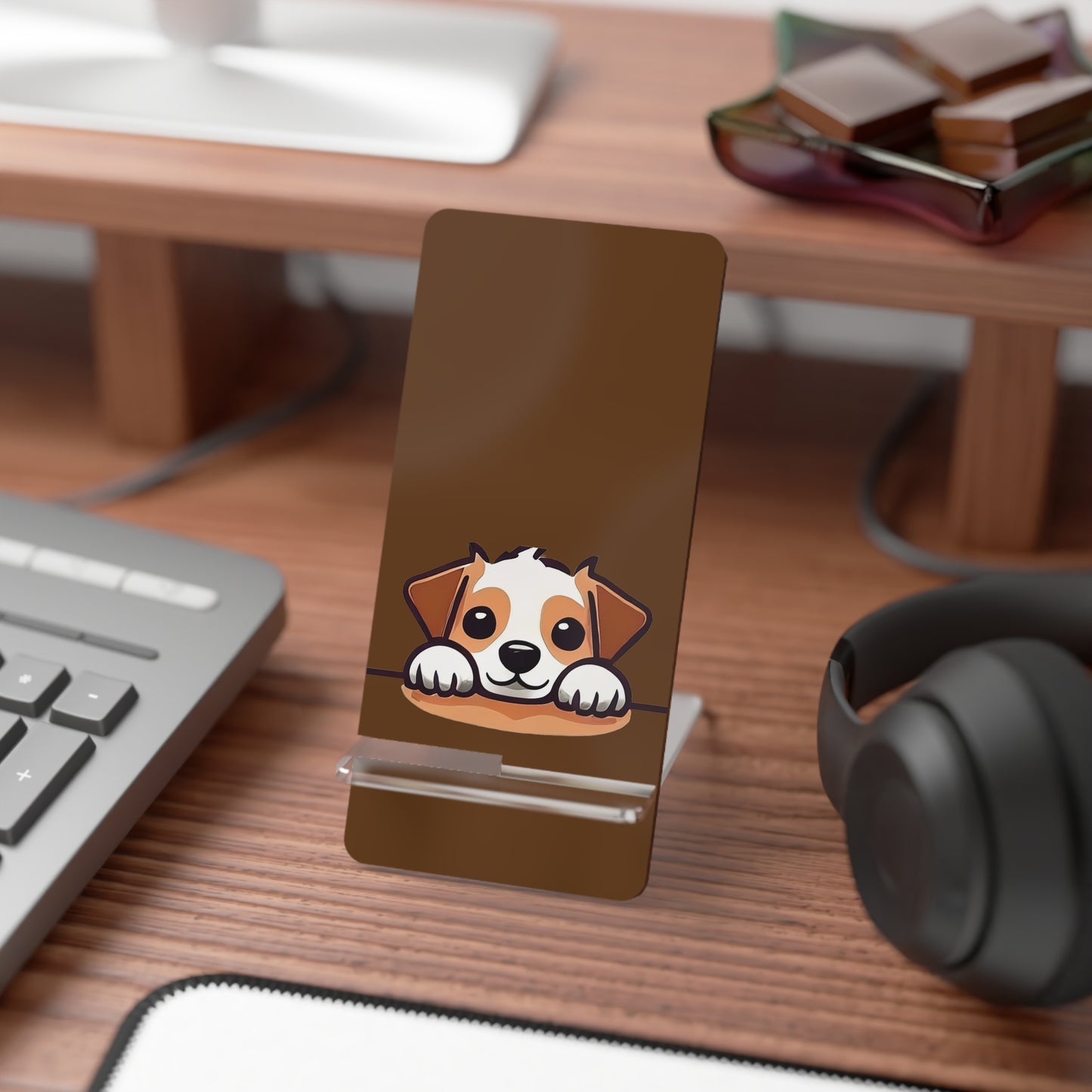Paws & Scroll Cute |  Puppy Mobile Display Stand
