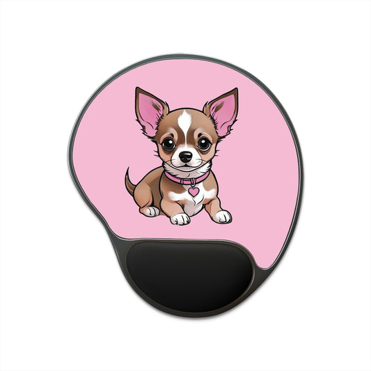 Click in Comfort & Cuteness  | Chihuahua Ergonomic Mouse Pad