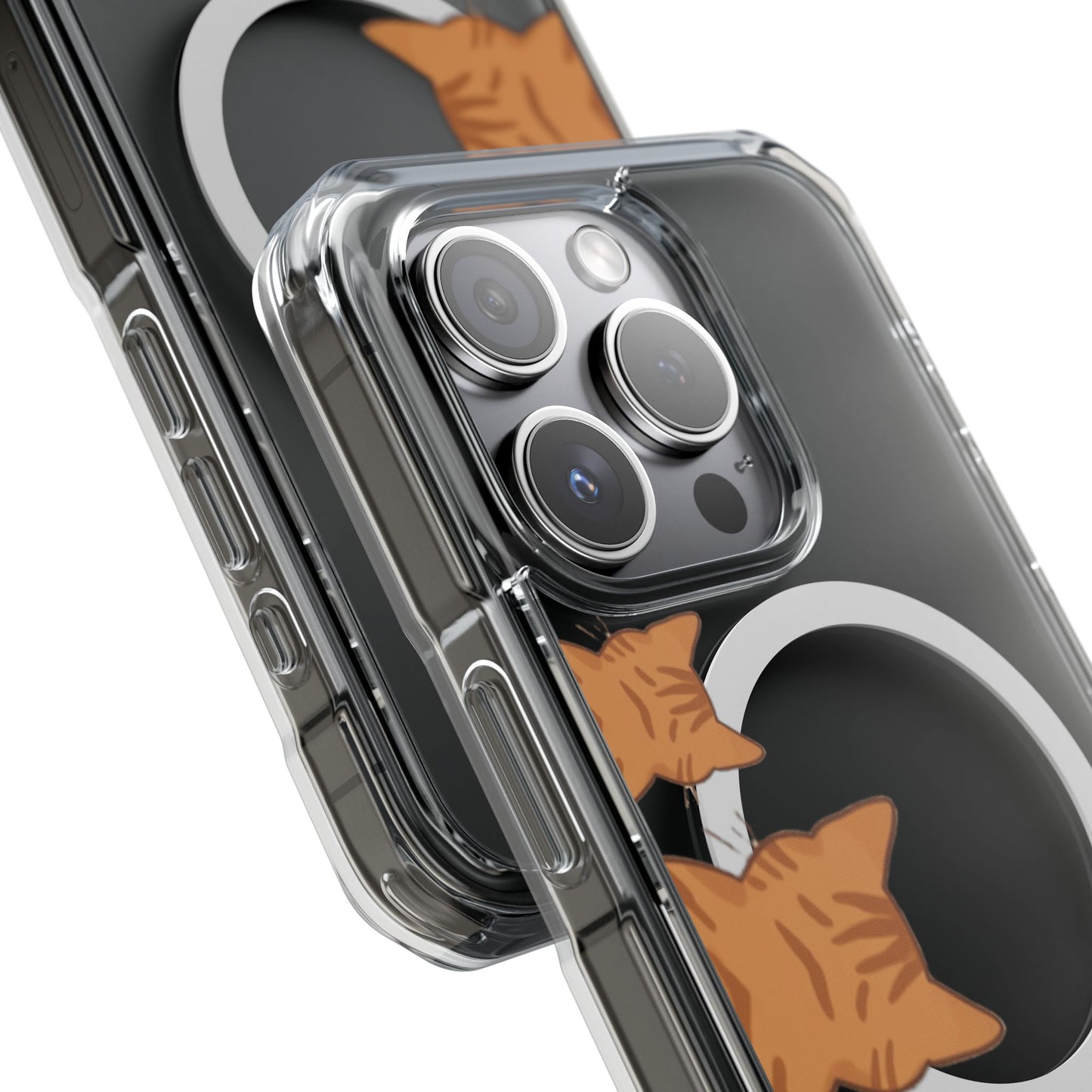 Cat Stack Magnetic | MagSafe® Clear Impact Case