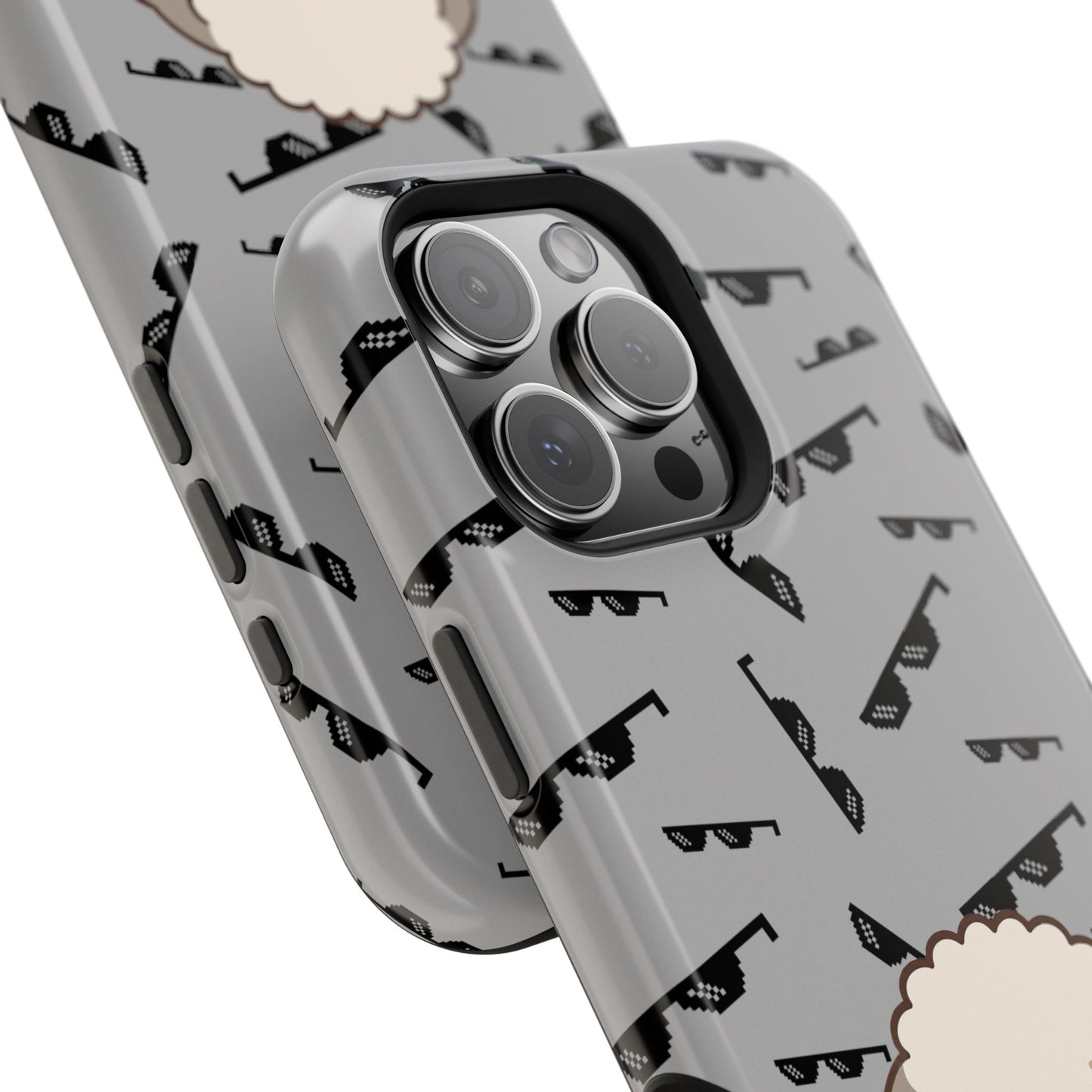 Cute Dog Magnetic Phone Case | Pet Lover Gift | Stylish Tough Cover | Cartoon Dog Print | MagSafe Compatible | Fun Phone Accessory