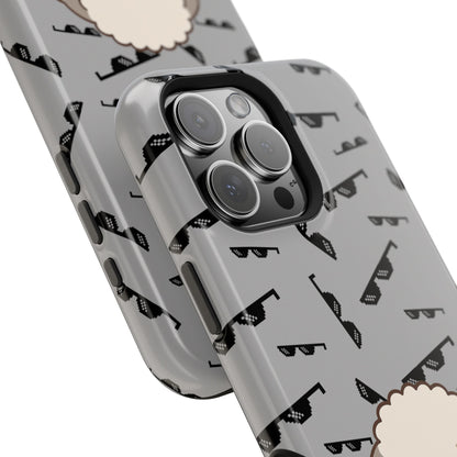 Cute Dog Magnetic Phone Case | Pet Lover Gift | Stylish Tough Cover | Cartoon Dog Print | MagSafe Compatible | Fun Phone Accessory