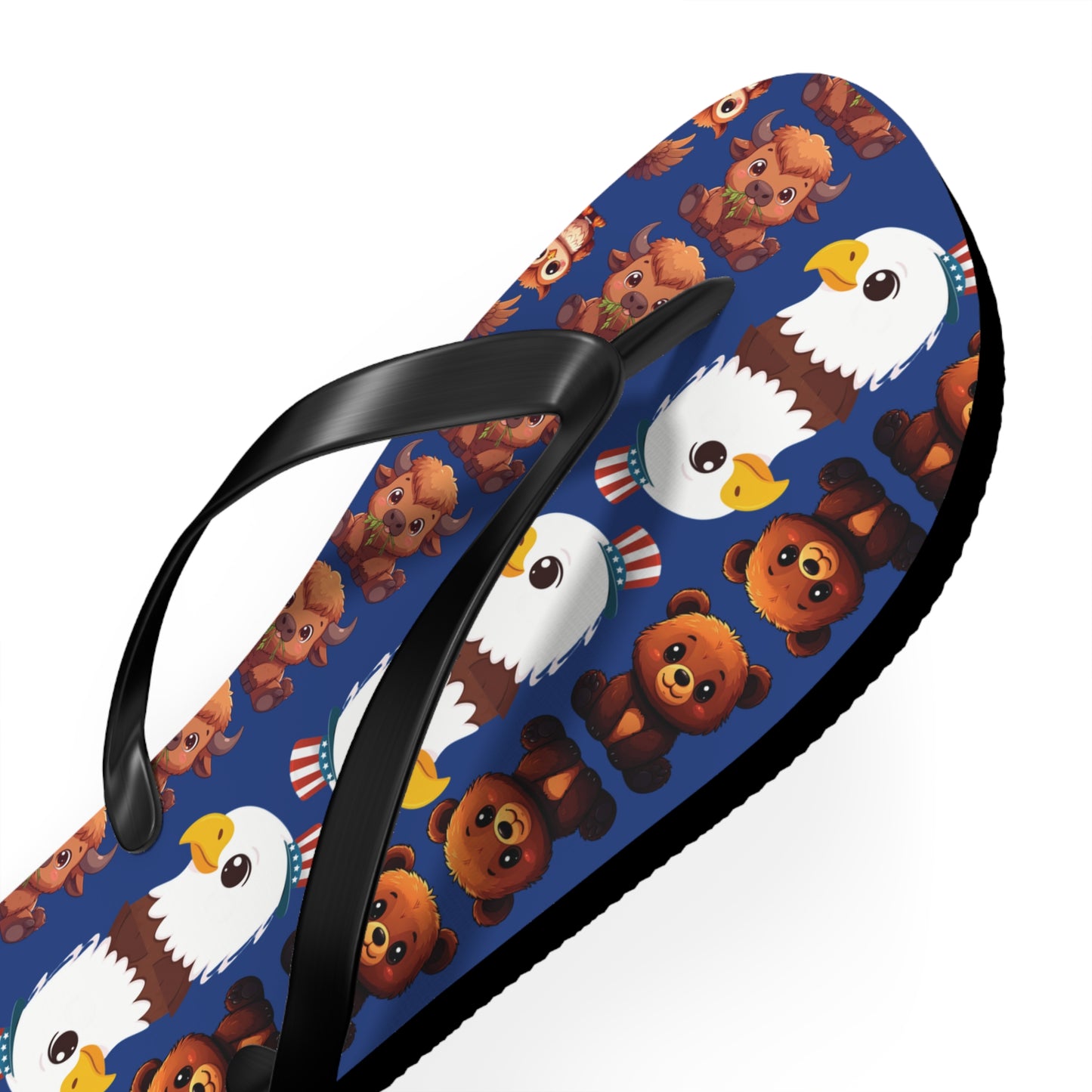 Flip Flops Cute Animal Print | Fun Summer Sandals for Beach Days, Poolside Chill, and Animal Lovers