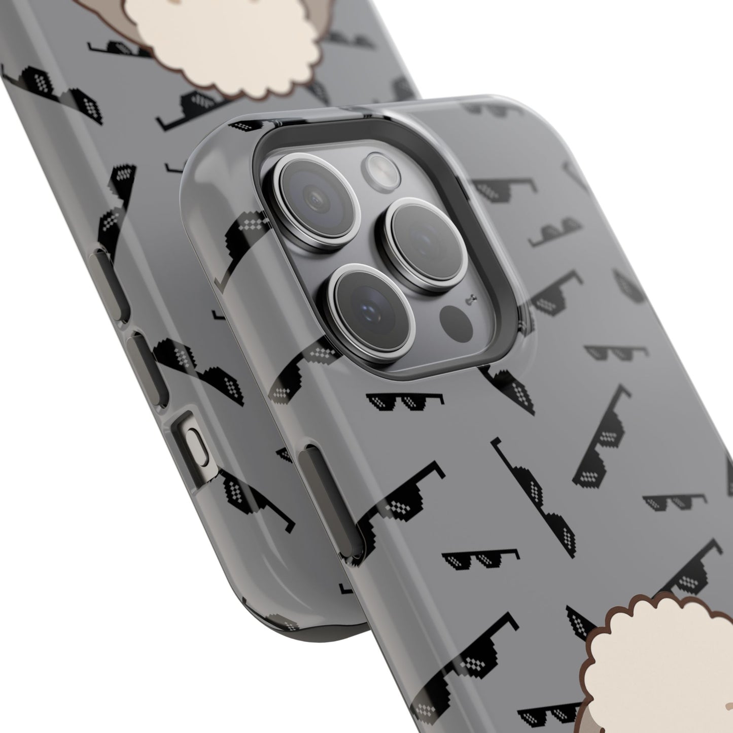 Cute Dog Magnetic Phone Case | Pet Lover Gift | Stylish Tough Cover | Cartoon Dog Print | MagSafe Compatible | Fun Phone Accessory