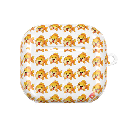 Cute Goldfish AirPods® Case | Protective Fish-Themed Cover for AirPods Pro, Gen 1 & 2 | Funny Orange Fish Pattern | Gift for Pet Lovers