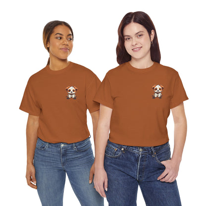 Dog on Skateboard Unisex Tee - Cute Jack Russell Terrier Design