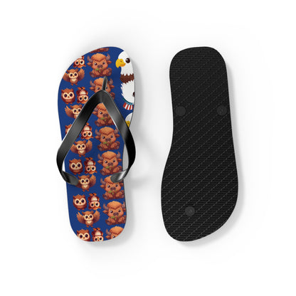 Flip Flops Cute Animal Print | Fun Summer Sandals for Beach Days, Poolside Chill, and Animal Lovers