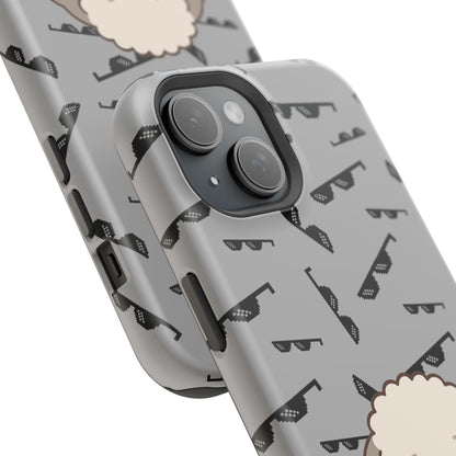 Cute Dog Magnetic Phone Case | Pet Lover Gift | Stylish Tough Cover | Cartoon Dog Print | MagSafe Compatible | Fun Phone Accessory