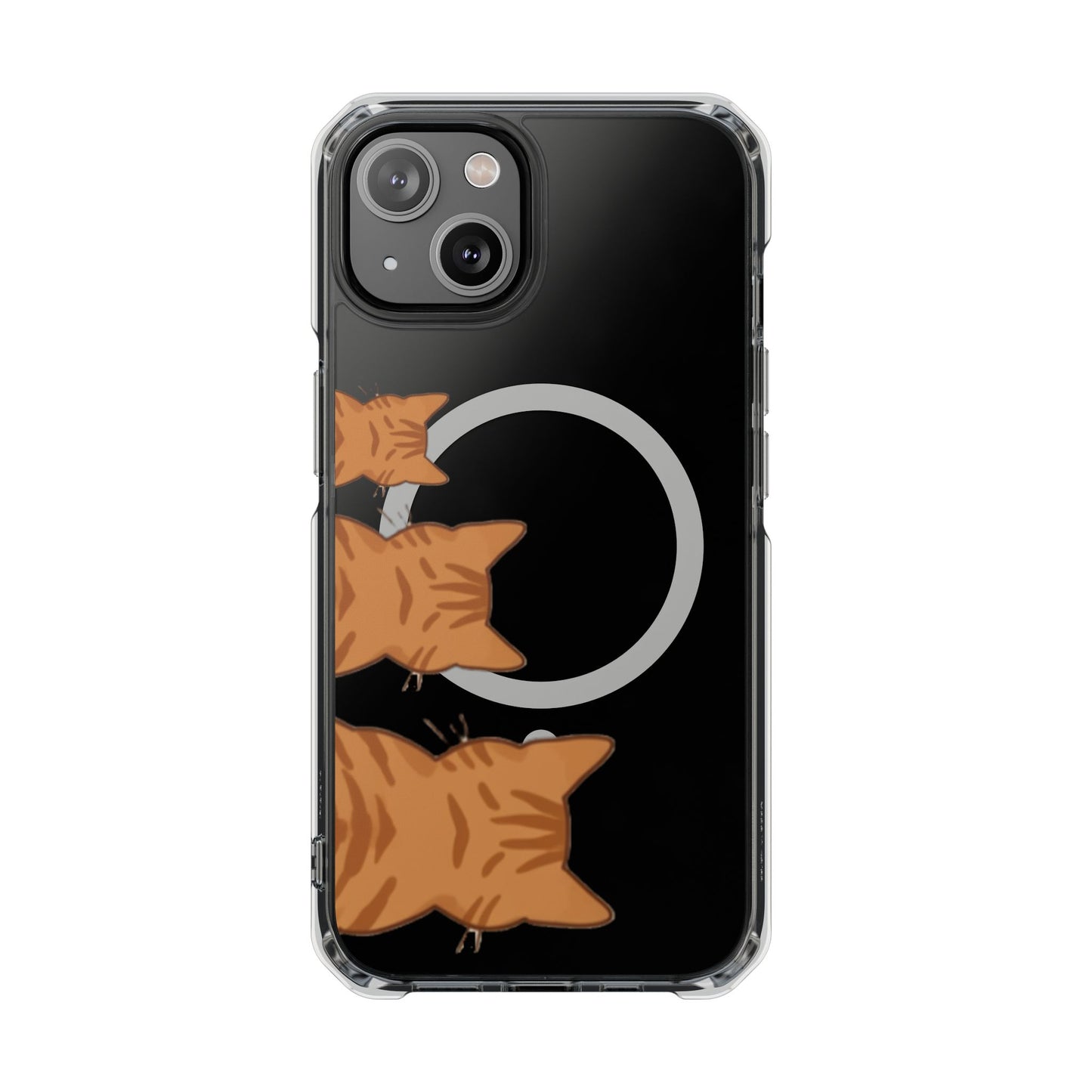 Cat Stack Magnetic | MagSafe® Clear Impact Case
