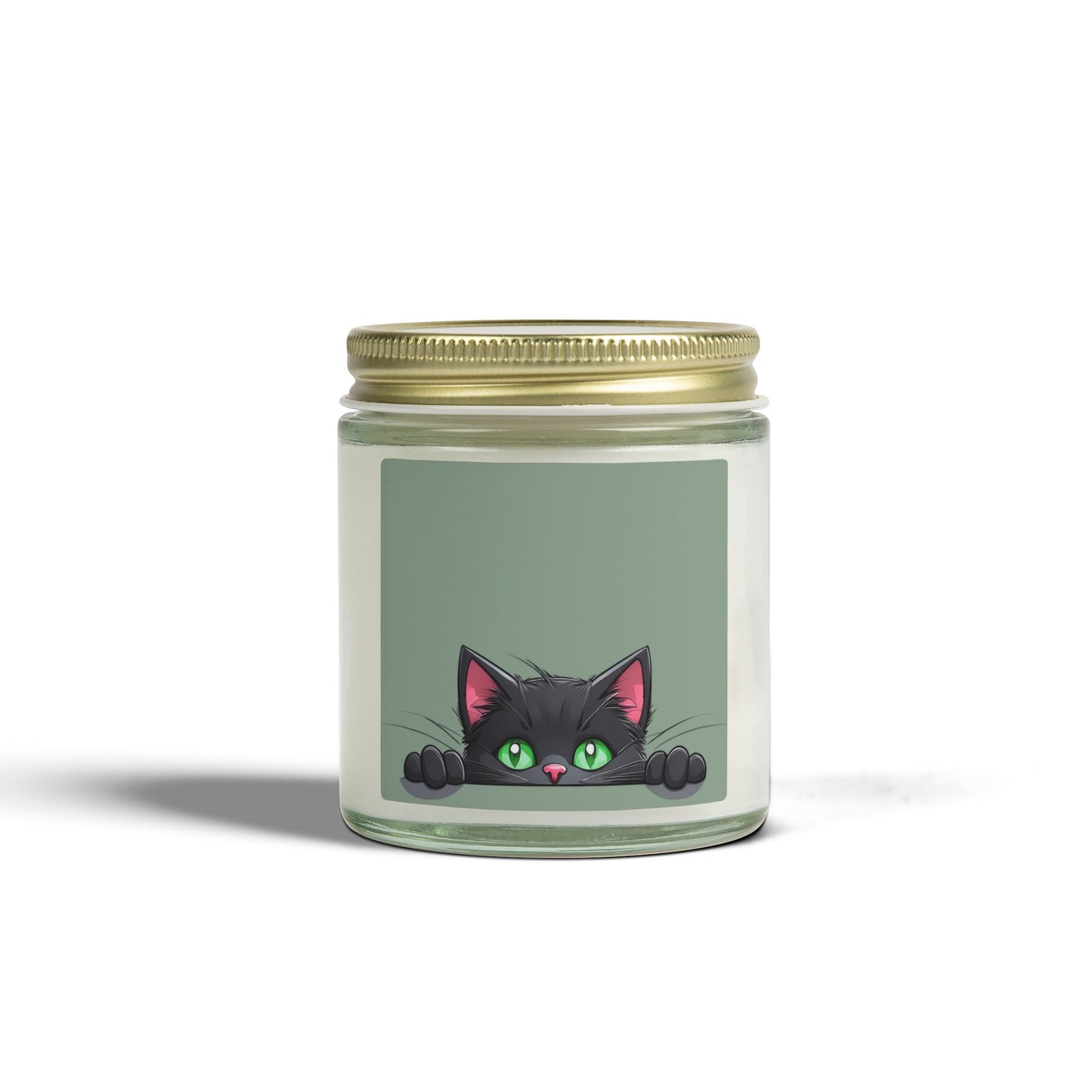 Purrfectly Cozy | Scented Candle with Black Cat Charm