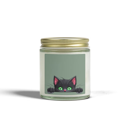 Purrfectly Cozy | Scented Candle with Black Cat Charm