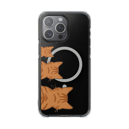 Cat Stack Magnetic | MagSafe® Clear Impact Case