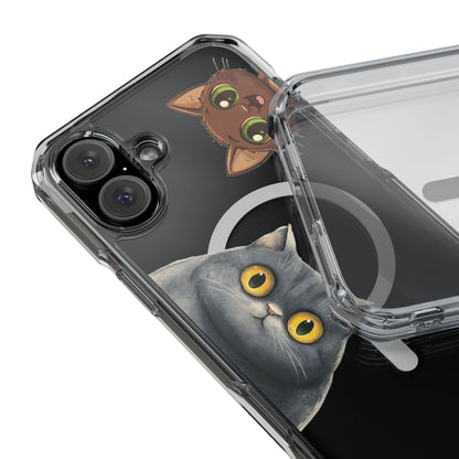 Peek-a-Cat Impact Case | MagSafe® Cute Kitty Design