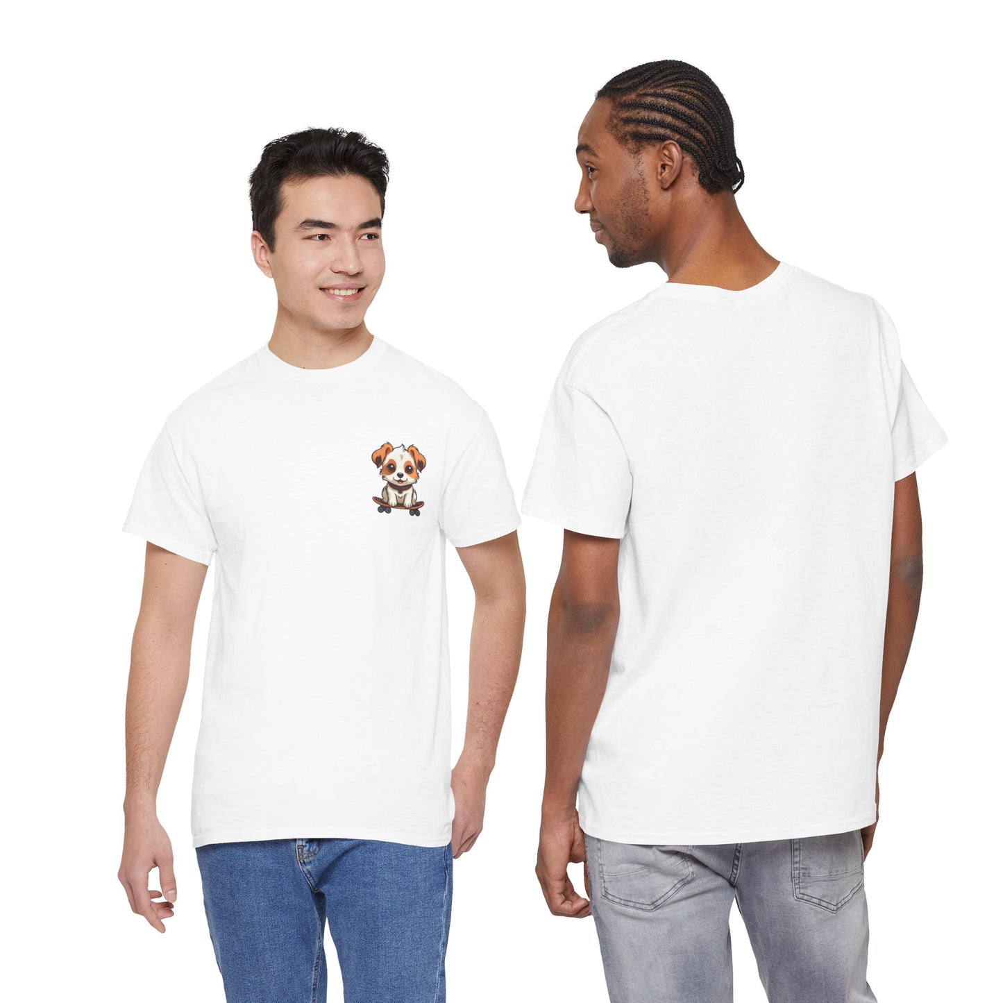Jack Russell Terrier Skateboard Tee | Minimalist Dog Lovers Shirt