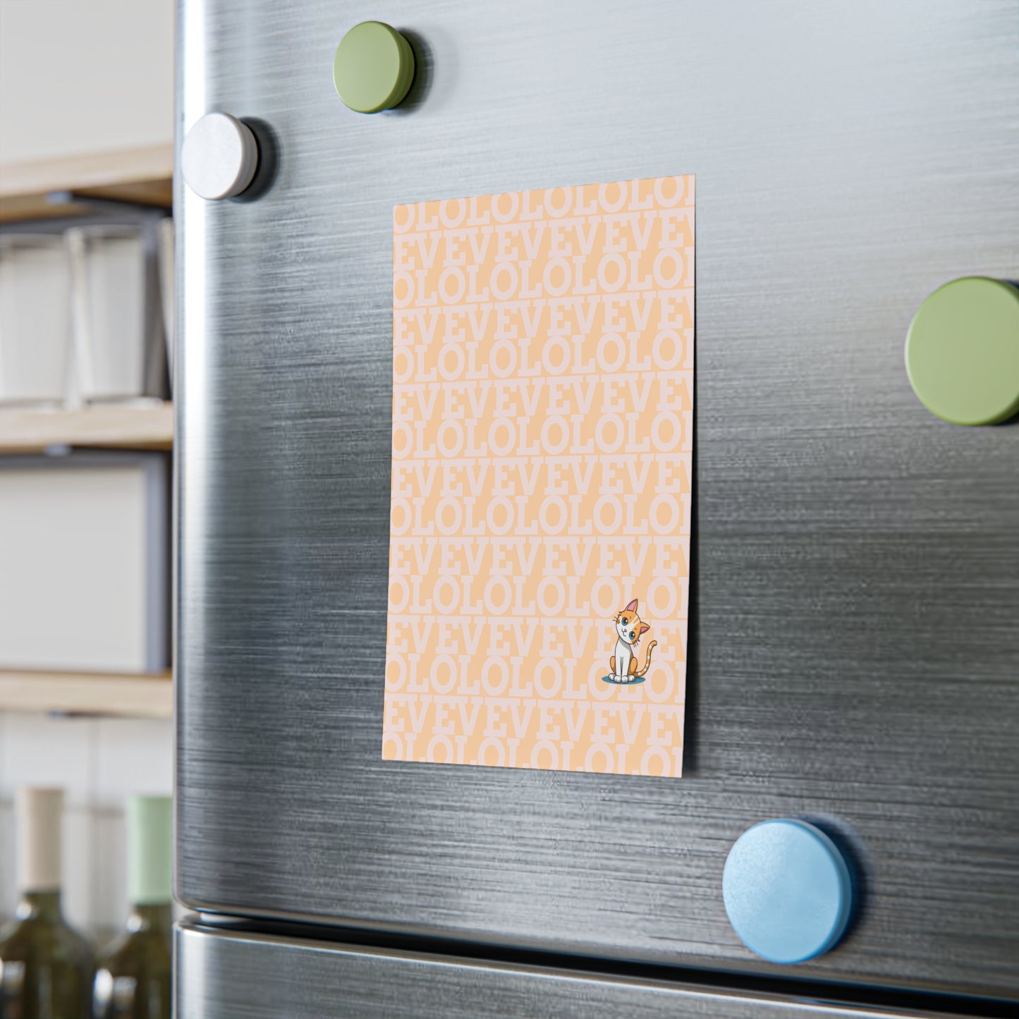 LOVE Post-it® Note Pads with Cute Orange Cat