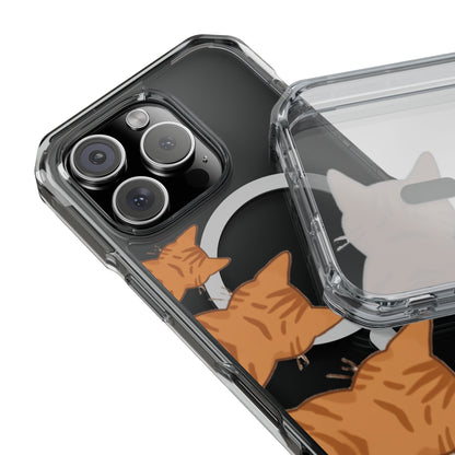 Cat Stack Magnetic | MagSafe® Clear Impact Case
