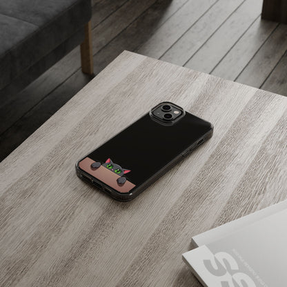 Phone Cases With Cute Cat Design - Clear Silicone Phone Cases Samsung and iPhone