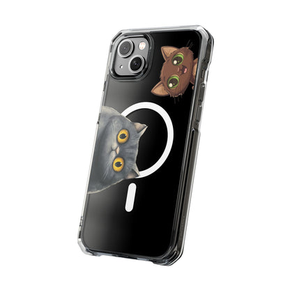 Peek-a-Cat Impact Case | MagSafe® Cute Kitty Design