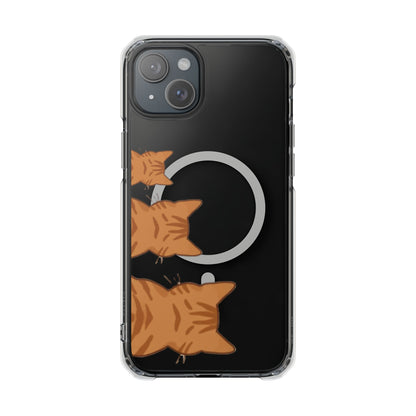 Cat Stack Magnetic | MagSafe® Clear Impact Case